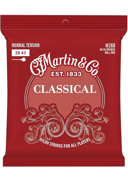 M260 Bronz Top Uçlu - Klasik Gitar Telleri