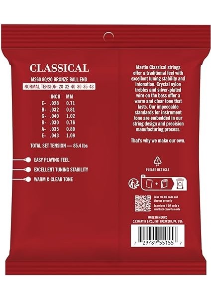 M260 Bronz Top Uçlu - Klasik Gitar Telleri fiyatları