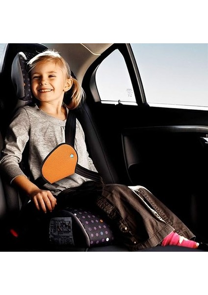 Bundera Plus Çocuk Emniyet Kemeri Düzenleyici Oto Emniyet Kemeri Tutucu Emniyet Kemer Tutucu Kılıf (Pembe) indirimleri