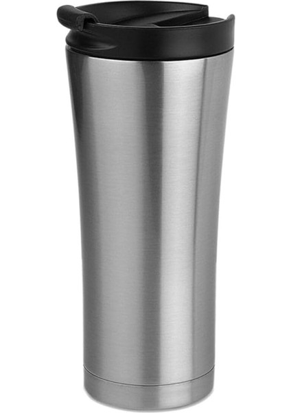 M Harfli Baskılı Çelik Termos Bardak 500 ml Tek Ebat Metalik fırsatları