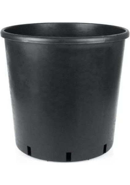 Üretim Saksısı 2 Adet 30X30 cm 18,5 Lt Plastik Saksı Siyah Üretim Saksı Bitki Saksısı fiyatları