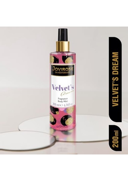 Jovirose Vücut Spreyi Velvet's Dream 200 ml fiyatları