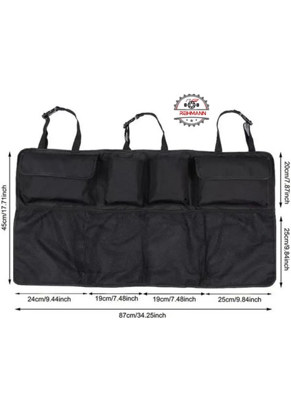 Renault Megane 3 Stw 2009-2010-2011-2012-2013-2014-2015-2016 Araç Bagaj Organizer 8 Cepli Araç Bagaj Düzenleyici Çanta Organizer, Araba Çantası, Oto Içi Aksesuar Otomobil Aksesuarları fiyatları