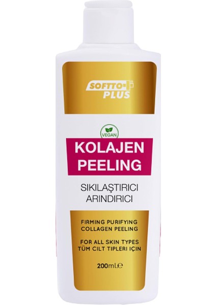 Softto Plus Sıkılaştırıcı & Arındırıcı Kolajen Peeling