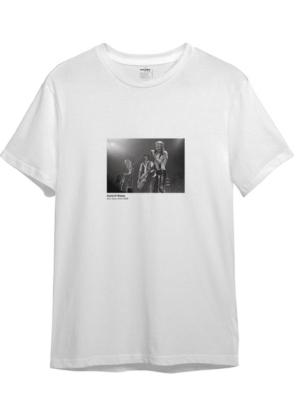 Guns N’ Roses Ritz New York 1988 Tişört - Beyaz