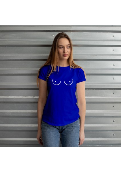 Uncensored Tişört - Mavi fiyatları