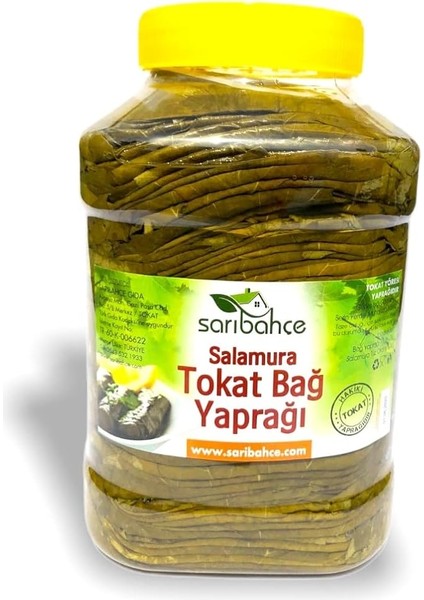 Erbaa Yaprağı Salamura Yaprak 5 kg