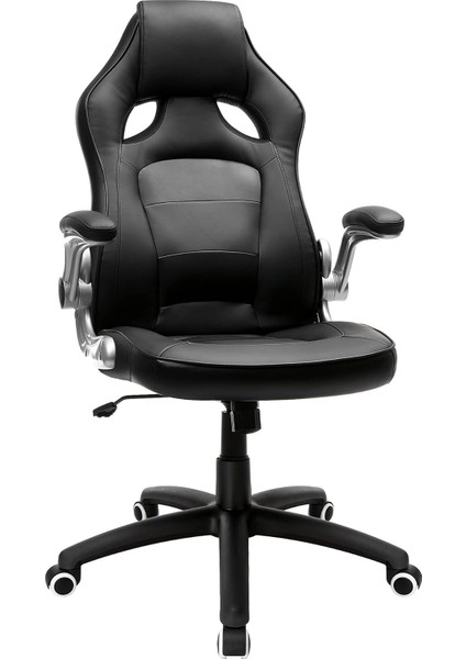 Oyuncu Koltuğu, Ofis Koltuğu, Döner, Siyah, OBG62B, 70 x 65 x 115 cm