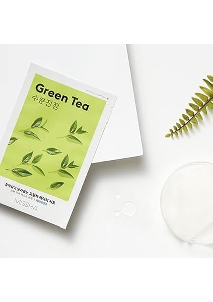 Yeşil Çay Özlü Nemlendirici Yaprak Maske (1AD) Airy Fit Sheet Mask Green Tea modelleri