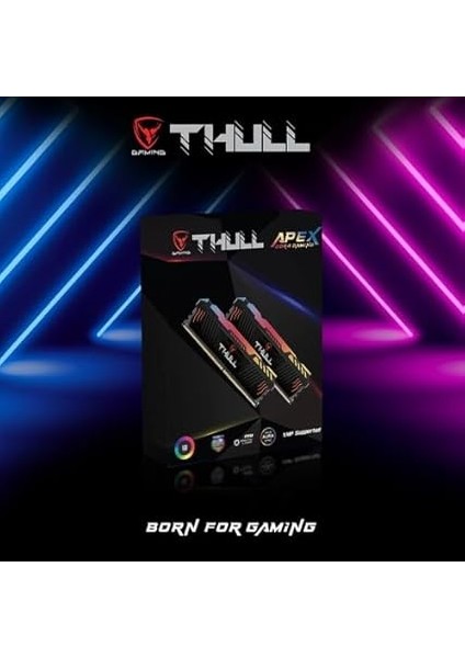 Apex 16GB Kıts (2X8GB) 3600MHZ CL19 1.35V Rgb Heatsınk Ddr4 Ram THL-PCAPX28800D4-16G-B indirimleri