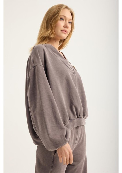 Broşlu Sweat modelleri