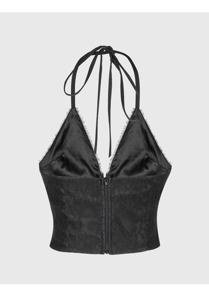 Amara Siyah Kadın Bluz