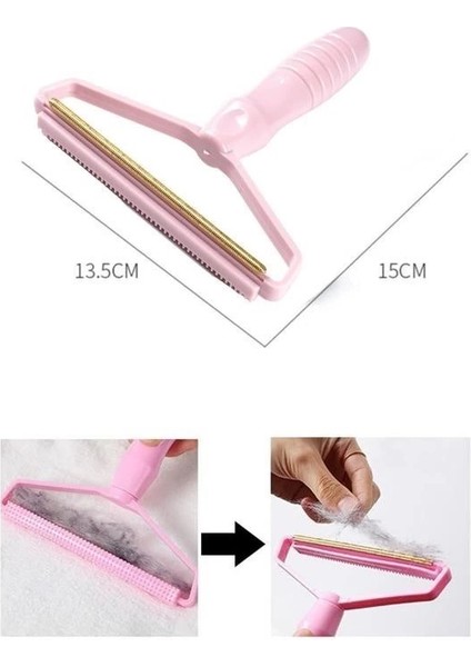 Buffer® Çift Taraflı Elbise Kazak Plastik Kumaş Tüy Alma ve Tiftik Temizleyici Toplayıcı Taşınabilir fırsatları