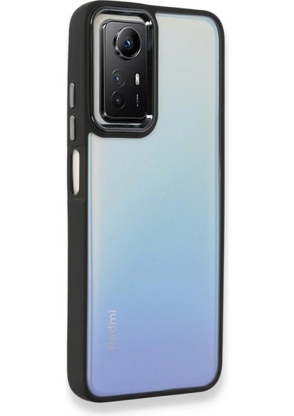 Xiaomi Redmi Note 12S Kılıf Dora Kapak - SIYAH-(5796) - N260J608-M44260