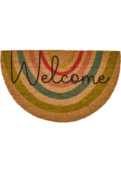 Home Coco Regnbue Kapı Önü Paspası - Bej - 45X75 cm fiyatları