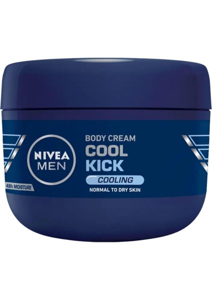 Nıvea Men Erkek Vücut Bakım Kremi Cool Kick 250ML, 48 Saat Nemlendirici, Normal ve Kuru Cilt, Ferahlatıcı fiyatları