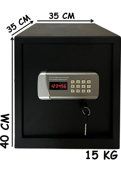 Ev ve Ofis Tipi Motorlu Şifreli Çelik Para Kasası Güvenli Para Kasası