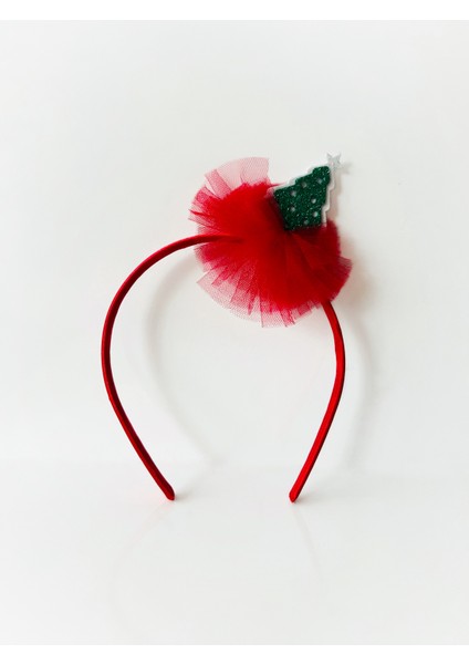 Kız Çocuk Karpuz Kol Noel Yılbaşı Temalı Kırmızı Elbise ve Taç Takım fırsatları