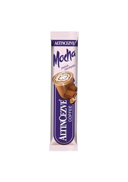 Altıncezve 3ü1 Arada Üçü Bir Arada Mocha Çikolatalı Sütlü Köpüklü (Tek Içimlik) -17 gr x 40 Adet