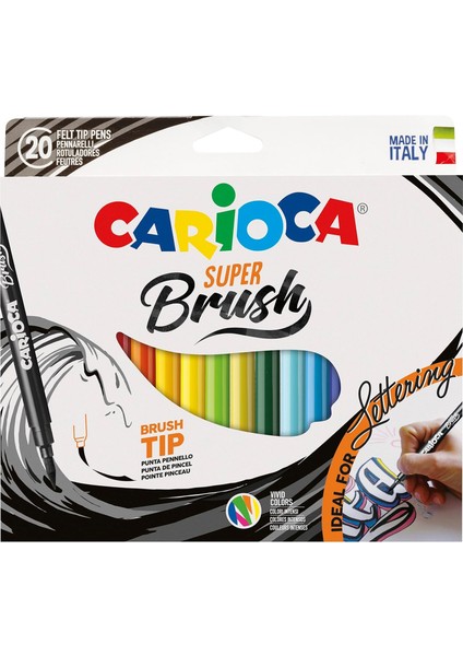 Super Brush Keçeli 20'li