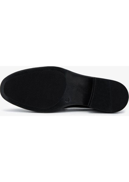 Kadın Hakiki Deri Siyah Rugan Loafer Ayakkabı 324 1202 Bn Ayk SK25-26 Sıyah Rgn indirimleri