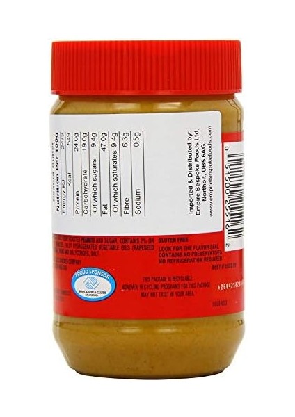 Jif Creamy Peanut Butter Fıstık Ezmesi 454 gr 94785 fiyatları