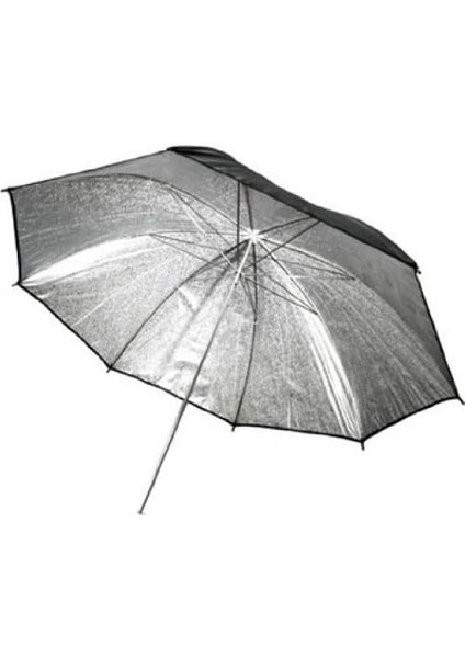 Stüdyo Reflektör Şemsiyesi 101 cm 40 Inç Gümüş Siyah fiyatları