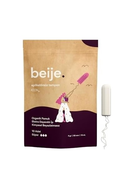 Beije 10'lu Süper Tampon