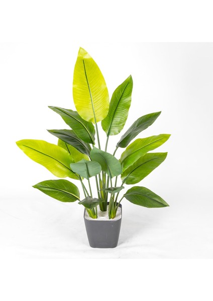 Yapay Ağaç Starliçe Gerçek Dokulu 15 Yaprak Yeşil 70 Cm.