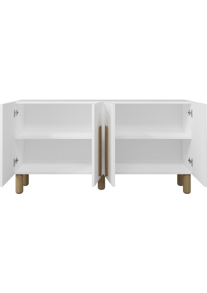 8195KB150 -128CT Konsol ,tv Ünitesi Beyaz-Safirmeşe fiyatları