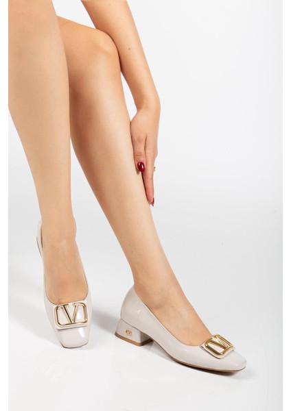 Suins Premium Pauly Model Kadın Orta Topuklu Siyah Kahve Bordo Ayakkabı modelleri