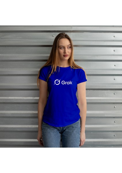 Grok Tişört - Mavi fiyatları