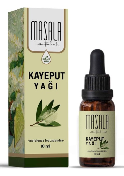 Masala Saf Kayeput Yağı 10 Ml. - (Cajeput Essential Oil)