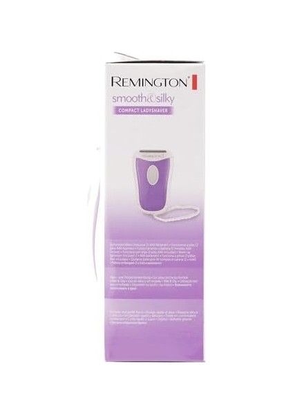 Remington Kadın Tıraş Makinesi Compact Smooth&silky WSF4810, Açılı Tıraş Başlığı, Islak ve Kuru Uygulamalar, Beyaz/lila fiyatları