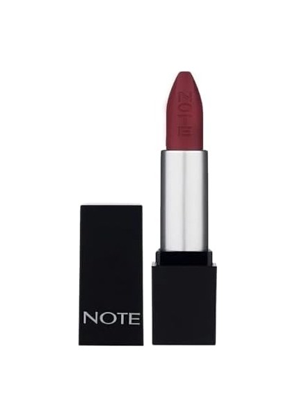 Note Mattever Lipstick 12 Wine Tasting Red Yarı Mat Saten Bitişli Ruj, Mor fiyatları