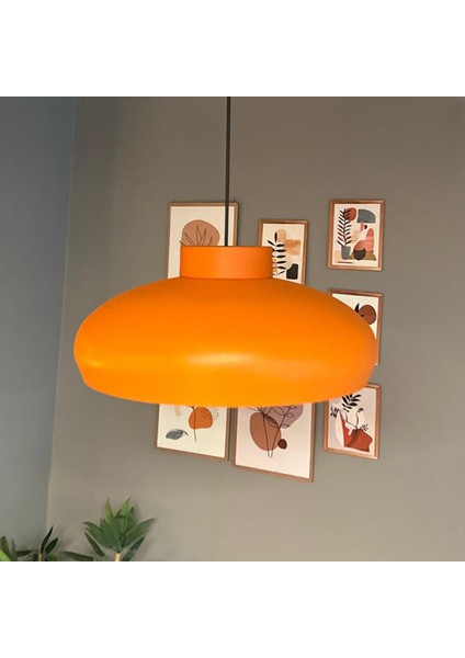 Estrela Turuncu Tekli Avize Plafonyer Rozans Başlık Iç Mekan Aydınlatma Dekoratif Mutfak Cafe Salon fiyatları