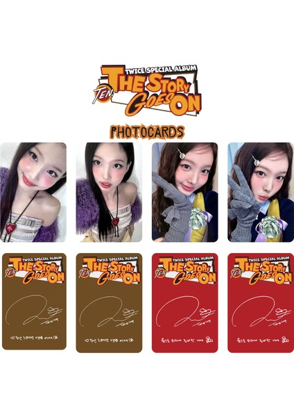 Twıce Nayeon '' Ten : The Story Goes On '' Photocards Set