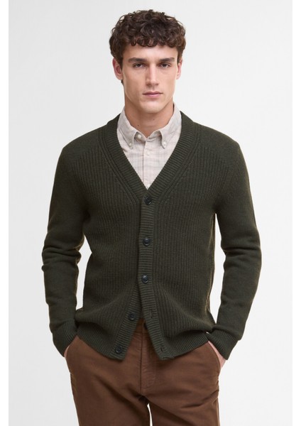 Mainland Knitted Hırka OL51 Olive