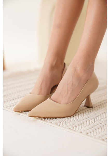 Seraphine Kadın Nude Cilt Topuklu Ayakkabı fiyatları
