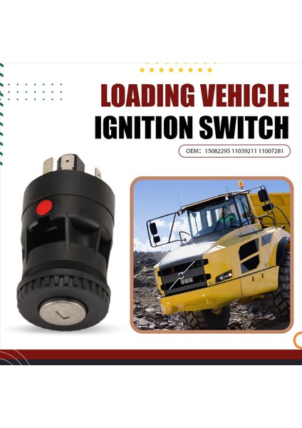 15082295 Volvo Kamyon Yükleyici-Lazer A20C A20C A25D A35D Kontak Anahtarı Kilit Silindiri Için 2 Anahtarlı Kontak Anahtarı (Yurt Dışından) fırsatları