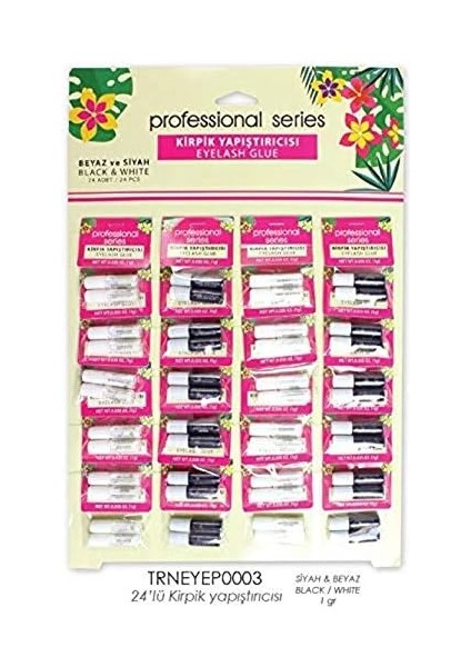 Trinakirpik Yapişticisi Set (1 Gr) (24&apos;lü)