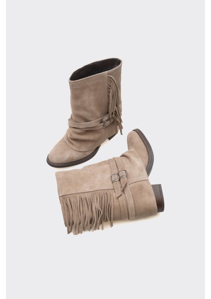 Leros Vizon Hakiki Deri Süet Bot modelleri