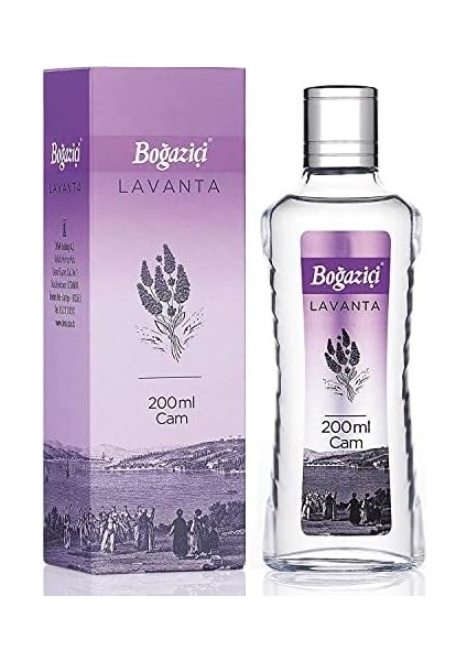 Boğaziçi Kolonya Lavanta Cam Şişe 200 Ml. fiyatları