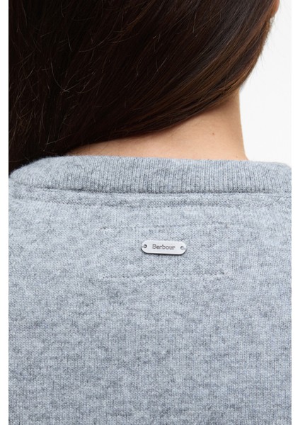 Pendle Triko Hırka GY71 Grey Marl/hessian Tartan