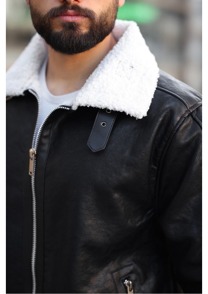 Içi Kürklü Deri Mont modelleri