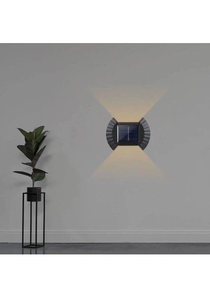 Noas YL84 8001 S LED 5W Solar Aplik 3200K Gün Işığı fırsatları