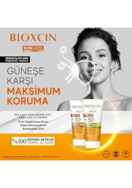 Bioxcin Sun Care Lekeye Eğilimli Ciltler Için Çok Yüksek Korumalı Güneş Kremi 50 Spf 150 Ml- Büyük Boy