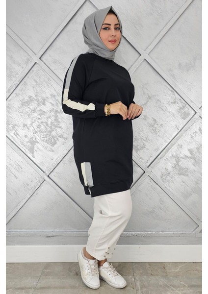 Kadın Kolları Kombinli Tesettür Tunik