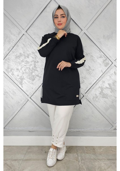 Kadın Kolları Kombinli Tesettür Tunik modelleri