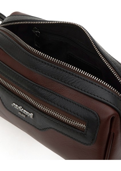 Erkek Koyu Kahverengi %100 Deri El Çantası 50314069-VR084 indirimleri